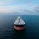 An Aerial shot of an oil tanker. Image credit: Envato, jacksonnick