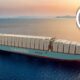 A Maersk container ship with the Federal Maritime Commission emblem featured.